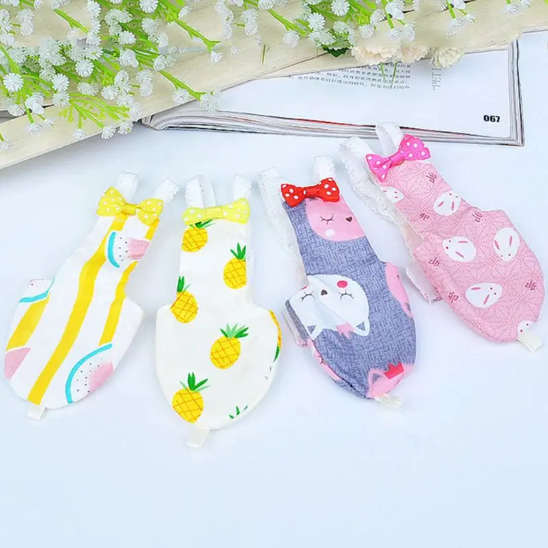 Bird Parrot Diaper Cockatiel Pigeons Medium Large Pet Birds Flight Suit Clothes Pet Birds Feces Pocket
