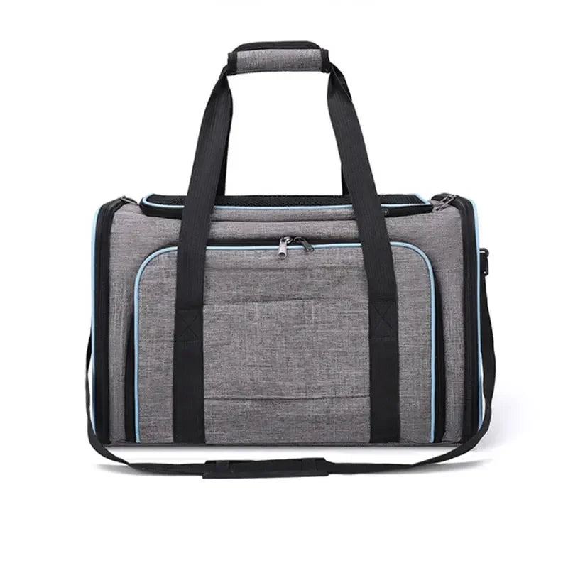 Pet Carriers Backpack Portable Breathable Foldable Shoulder Bag Cat Dog Carrier Bags Outgoing Travel Pets Handbag Transport Bag