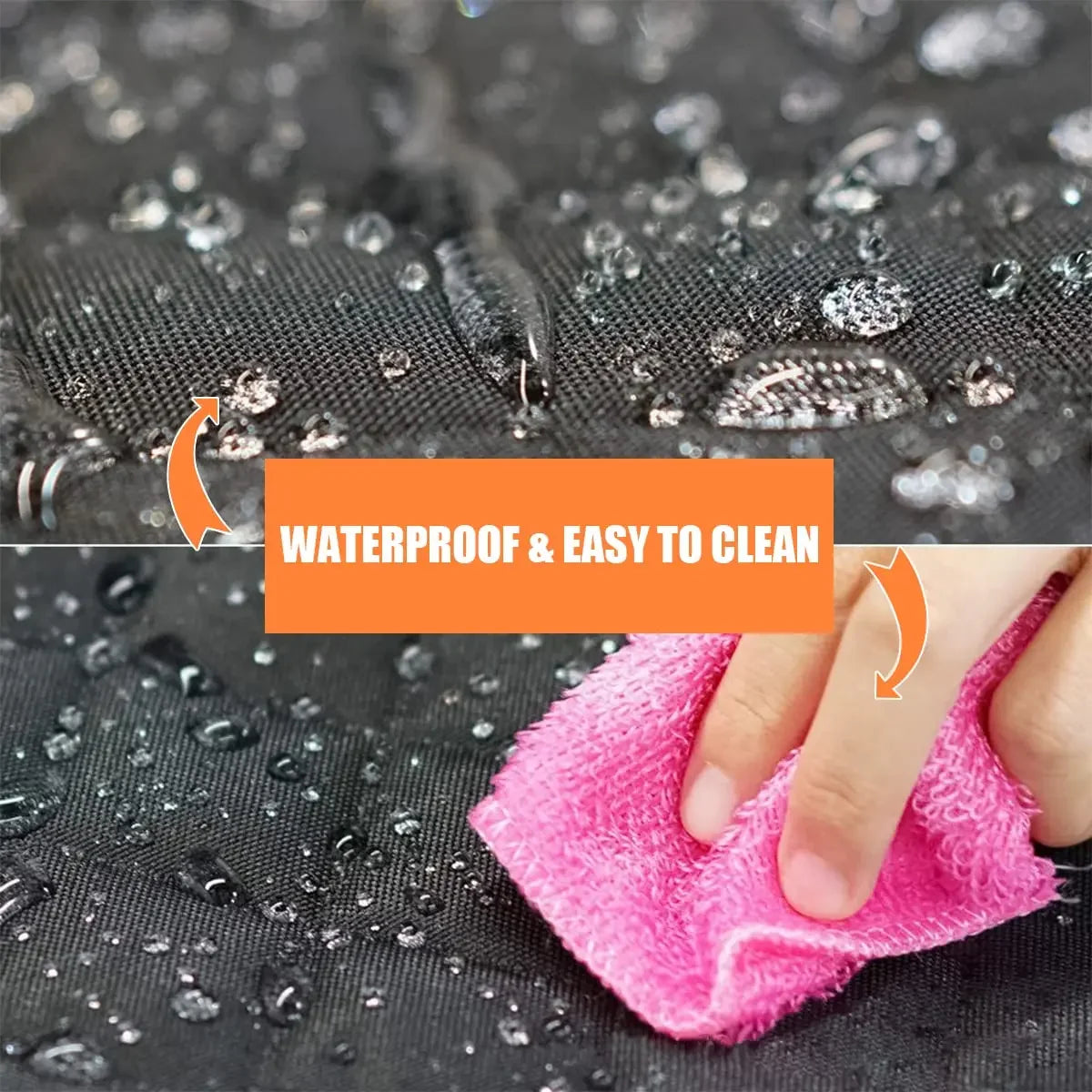 Dog Car Seat Cover Tarpaulin Waterproof Anti-Dirty Auto Trunk Seat Mat Pet Carriers Protector Hammock Cushion Fits Most Cars
